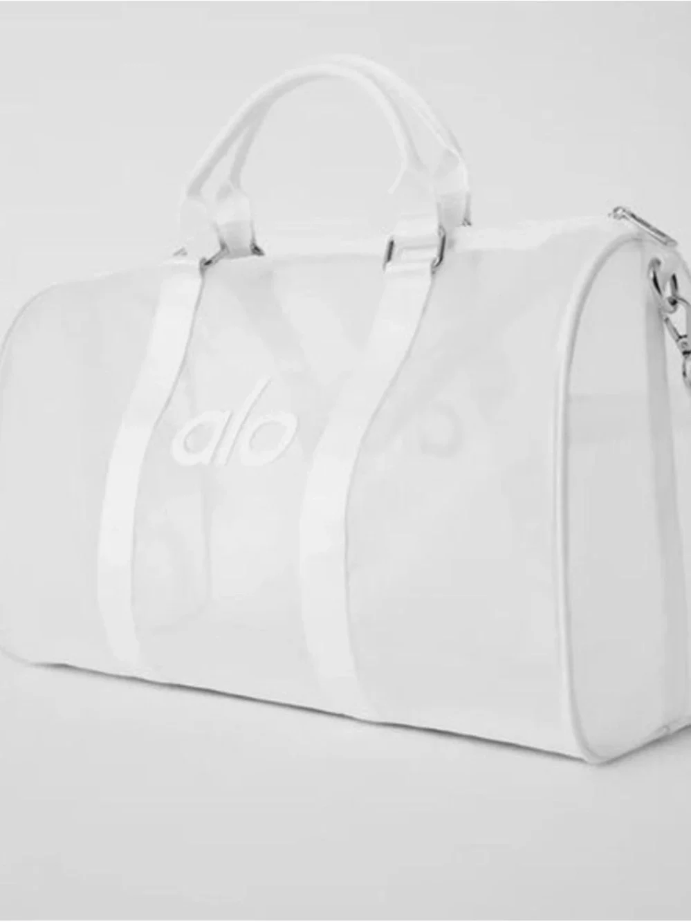 Alo White Weekend Duffle Bag